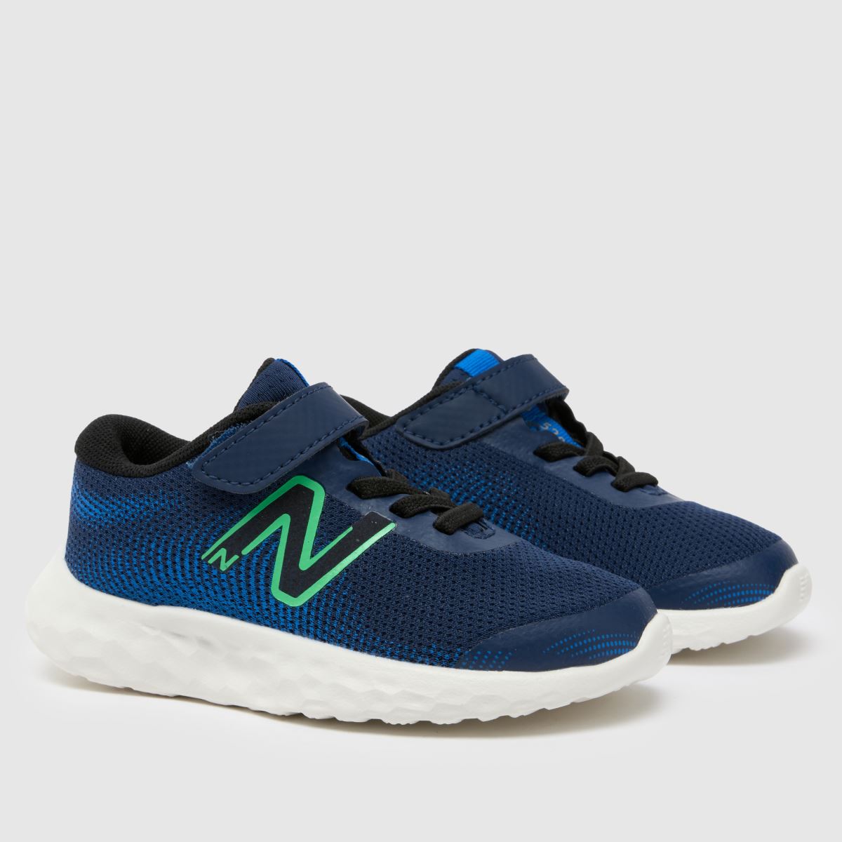 New Balance marinblå multifärgade 520 v8 v pojkar småbarnsskor