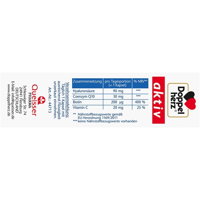 Hyaluron 90 mg Plus mit Biotin + Q10
