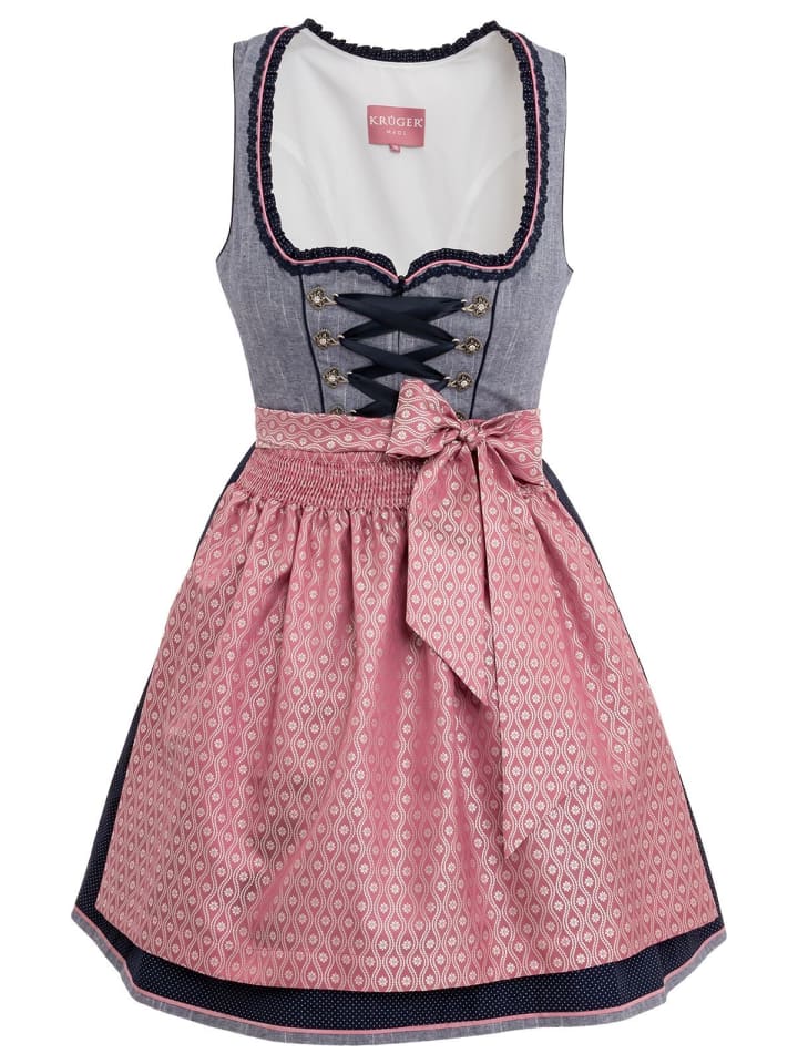 KRÜGER Mini Dirndl 411067 in marine günstig kaufen