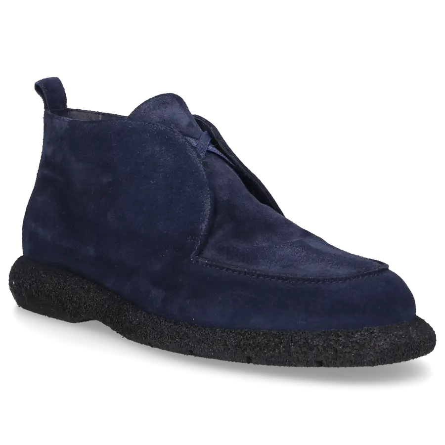 Truman's - Stiefeletten 9827 Veloursleder - blau