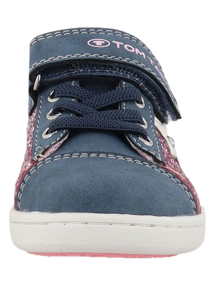 Tom Tailor Sneakers in Dunkelblau/ Rosa günstig kaufen