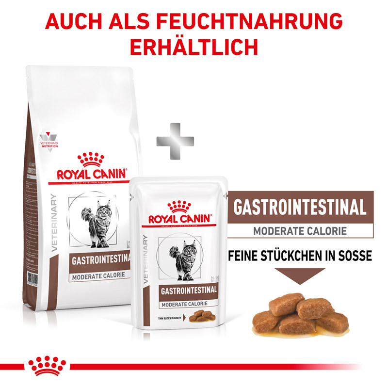 ROYAL CANIN Schonkost ROYAL CANIN ® Veterinary GASTROINTESTINAL MODERATE CALORIE 2 kg