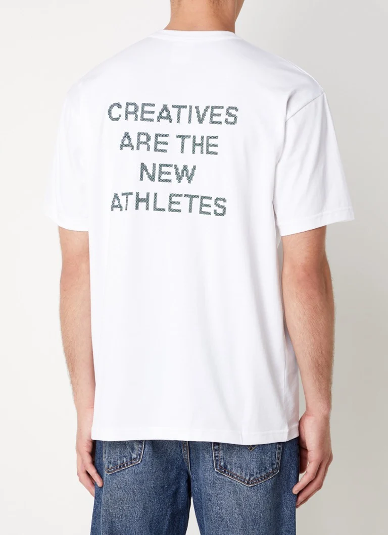 The New Originals Cross T-shirt with logo embroidery and back print