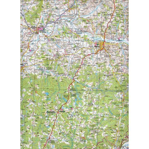 Périgueux Bergerac 1:100 000 - Wanderkarte