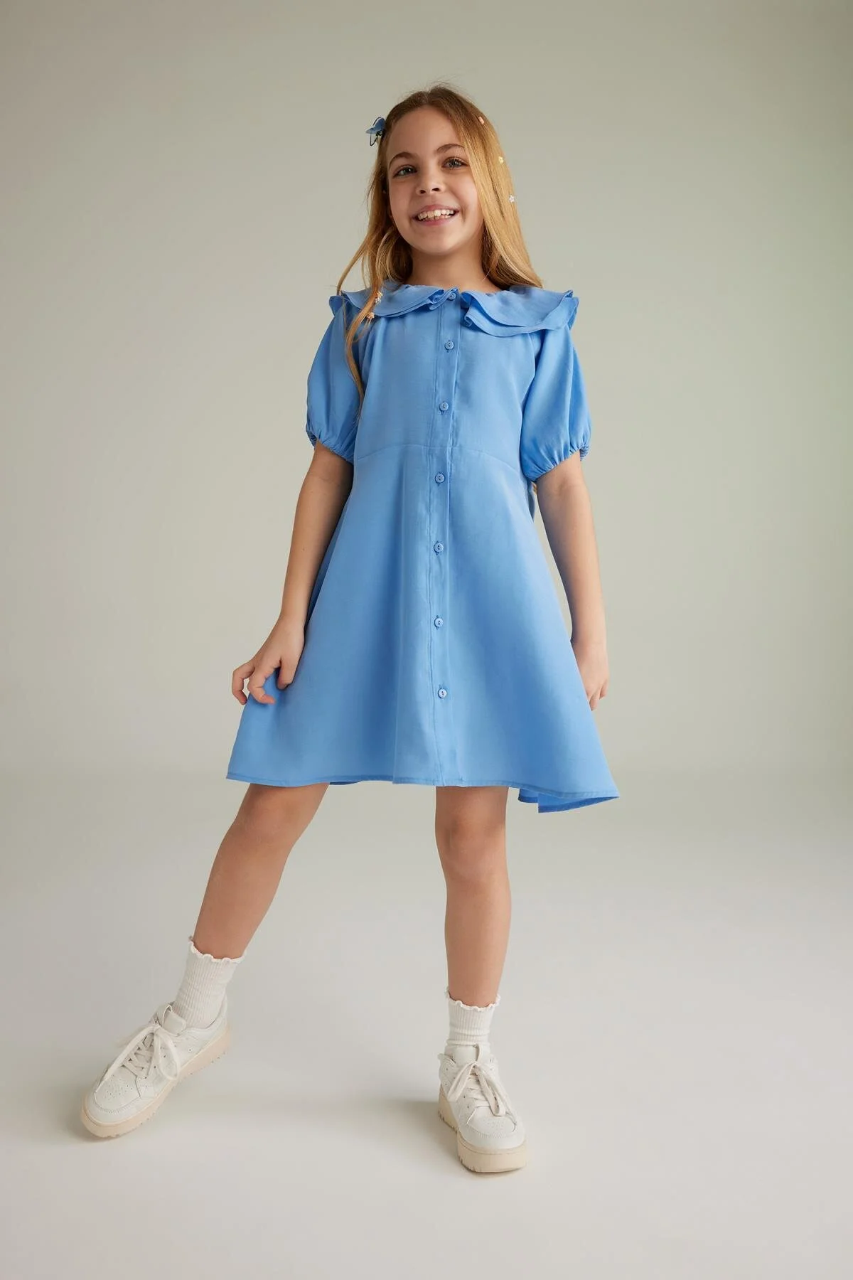 DeFacto  Kurzärmliges Modalkleid für Mädchen Z5919a623sm