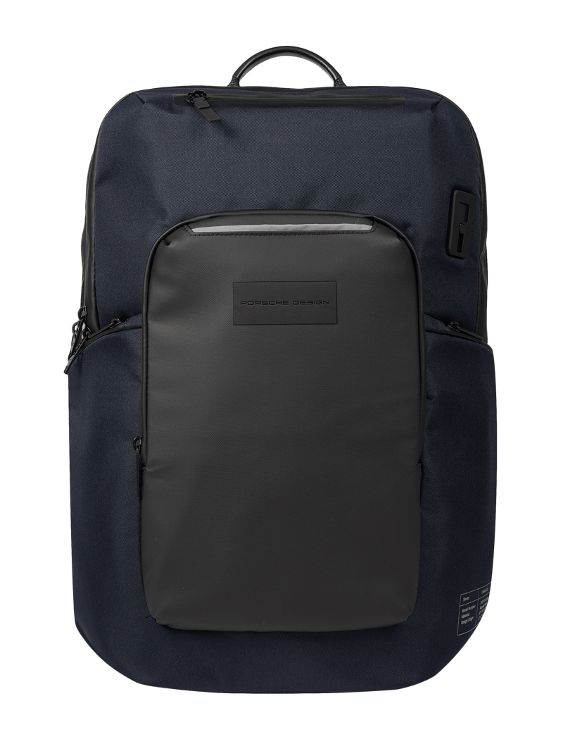Rucksack mit USB-Anschluss - wasserdicht in dunkelblau
