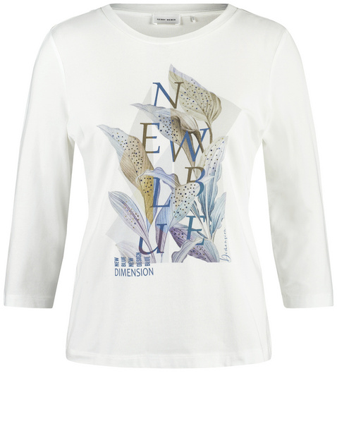 3/4 Arm Shirt mit Frontprint