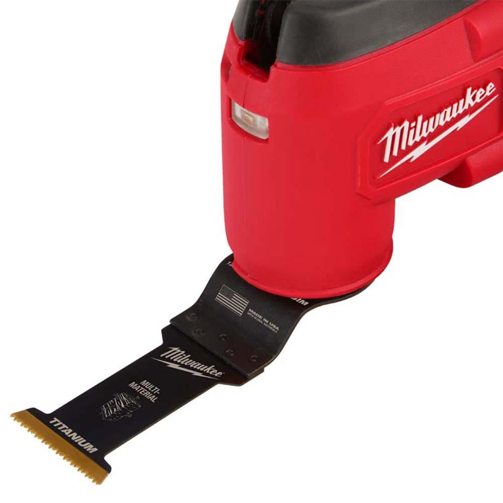 Lâmina multimaterial bimetálica reforçada com titânio MILWAUKEE OPEN-LOK de 35 mm 49251231