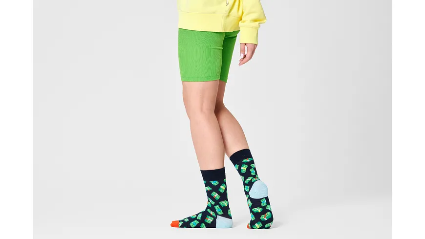 Happy Socks Herren Socken Money Money Navy