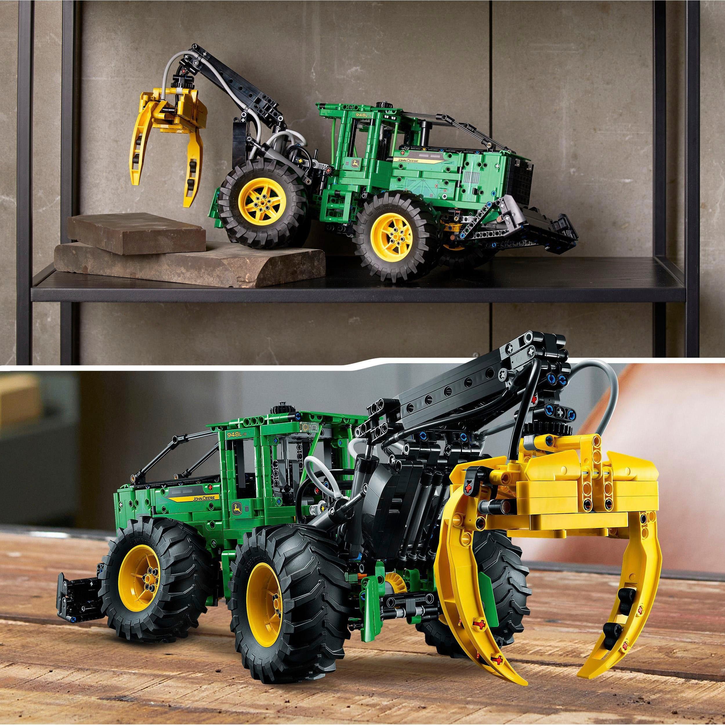 LEGO® Konstruktionsspielsteine John Deere 948L-II Skidder (42157), LEGO® Technic, (1492 St), Made in Europe