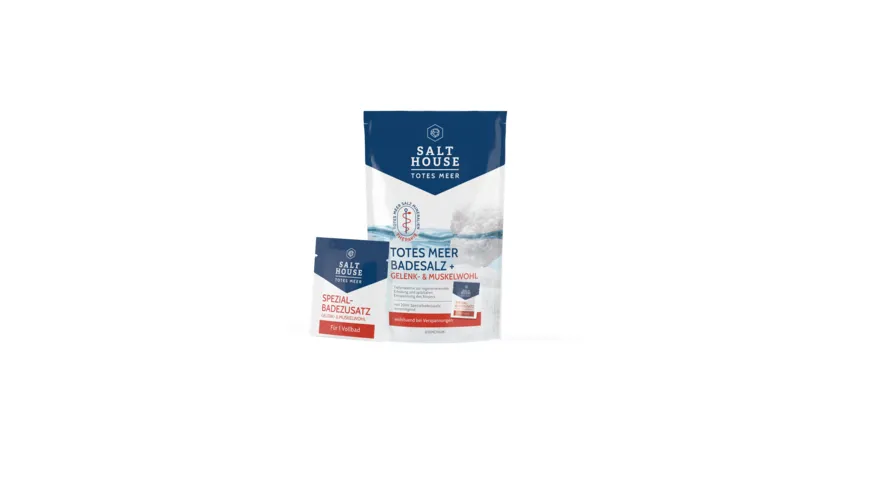 SALTHOUSE Totes Meer Therapie Badesalz Gelenk & Muskelwohl 400 g
