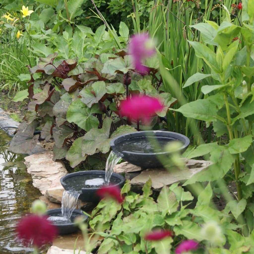 Ubbink Wasserfall Acqua Arte Wasserfall Mistaya Schwarz 1312102