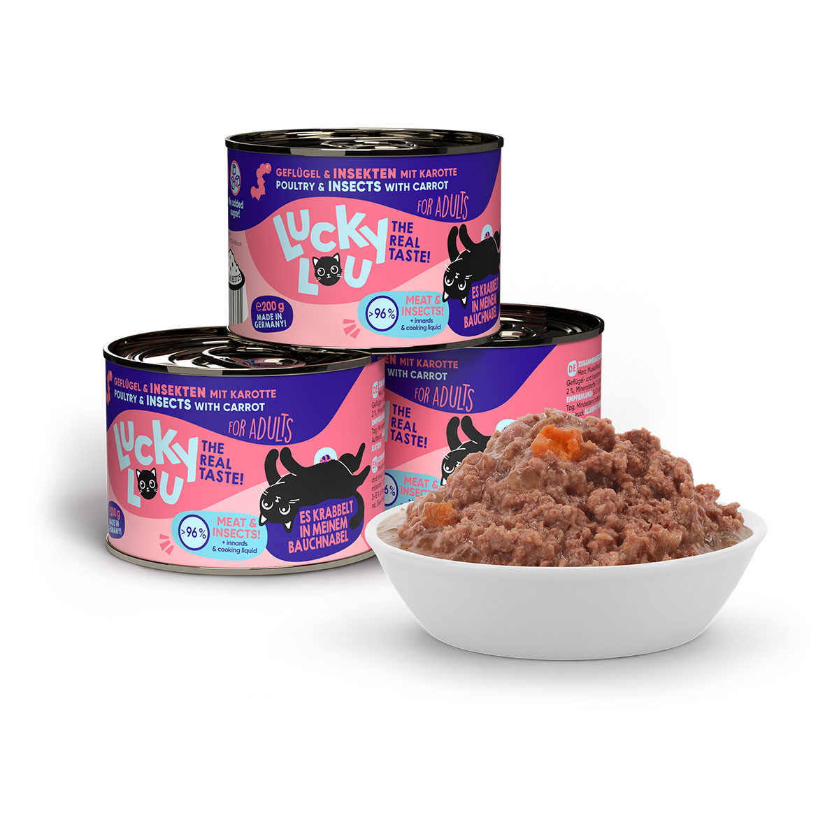 Lucky Lou Lifestage Adult Geflügel & Insekten kaufen bei ZooRoyal