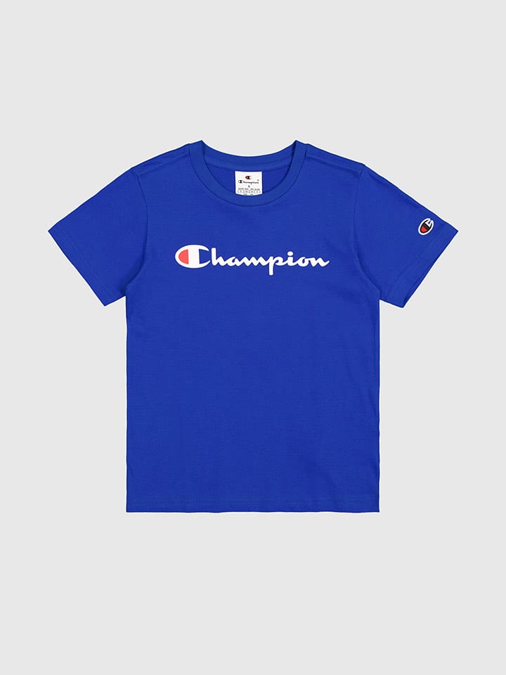 Champion Shirt in Blau günstig kaufen