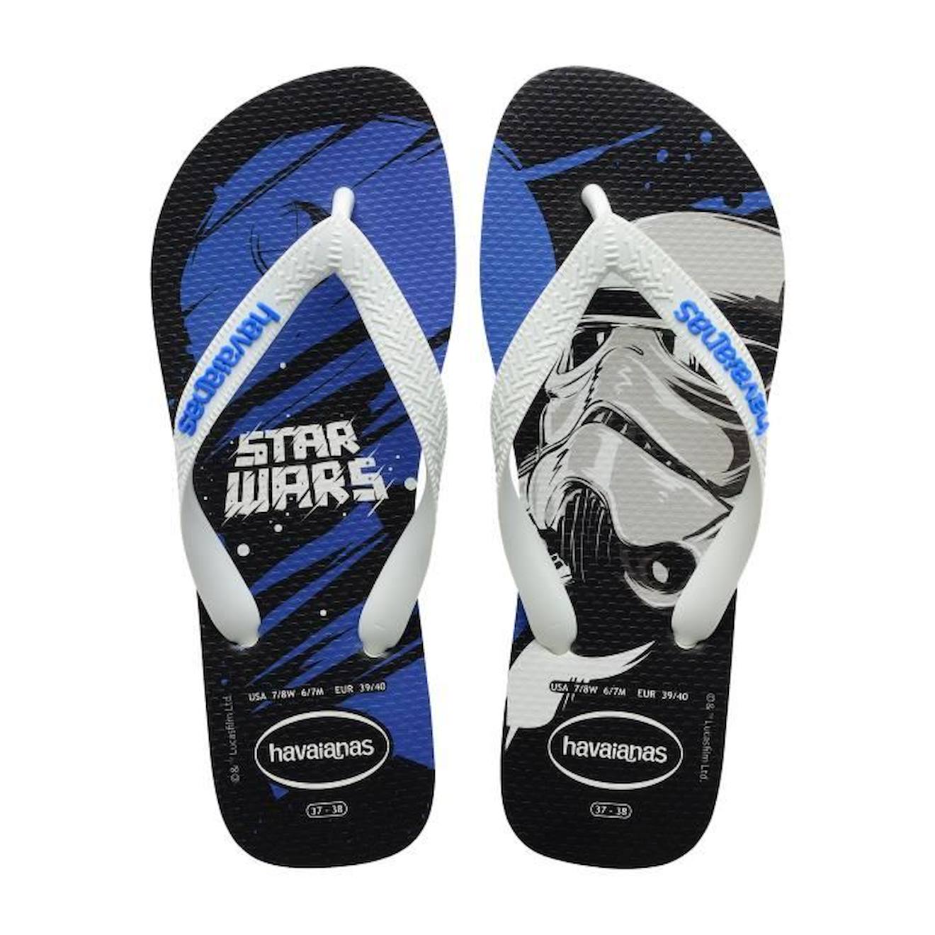 Tong Enfant à enfiler Havaianas Star Wars blanc