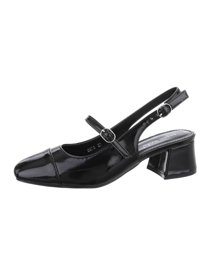 Ital-Design Pump in Schwarz günstig kaufen