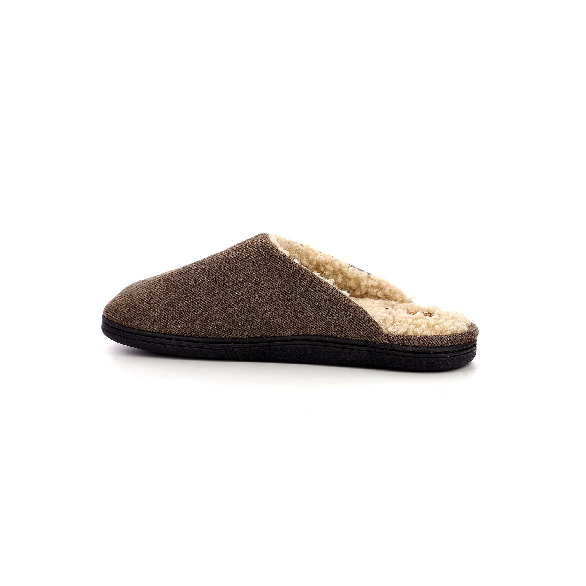 Chaussons homme fourrure sherpa DIM