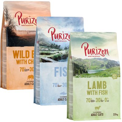 Gemischtes Sparpaket Purizon 3 x 2,5 kg