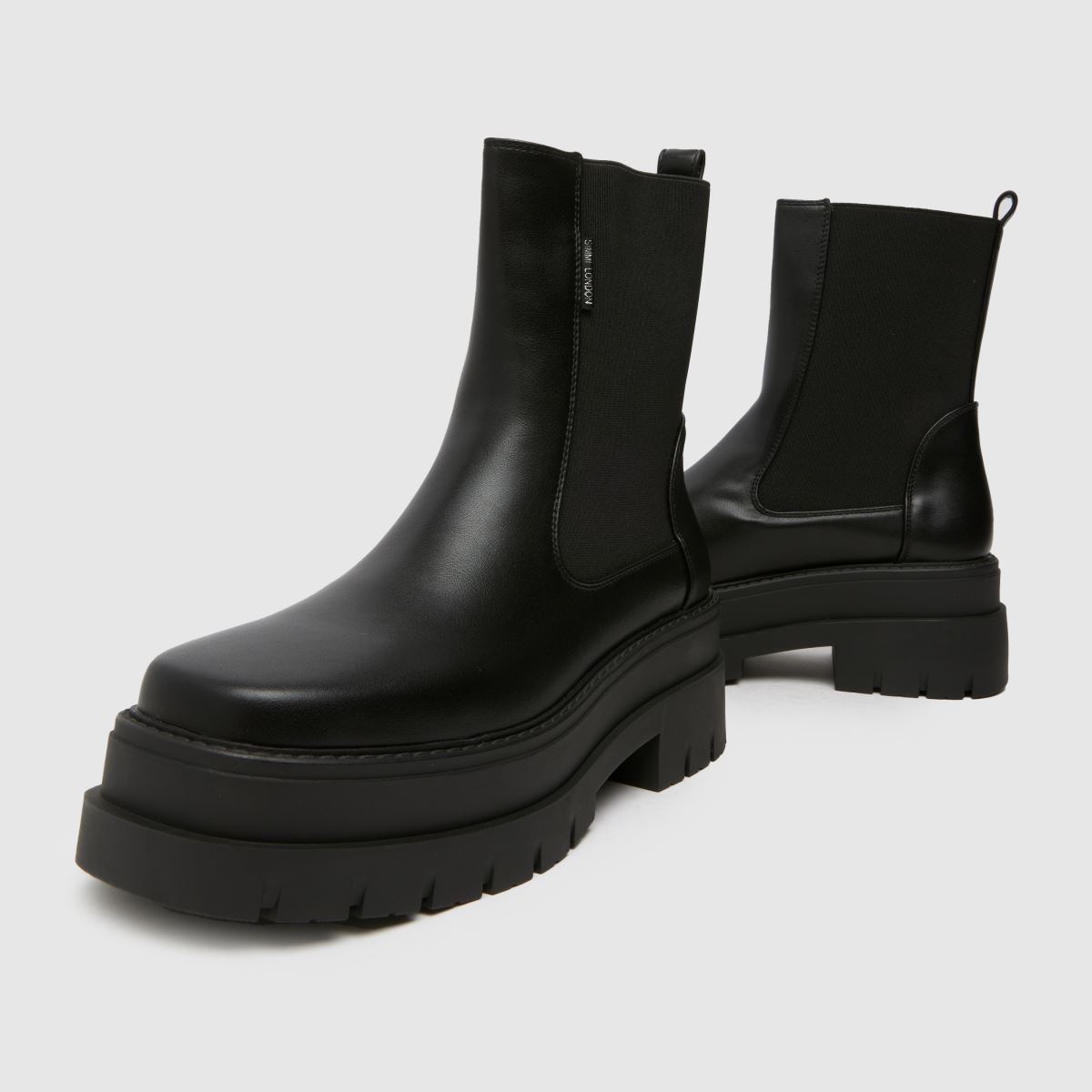 SIMMI – Franks – Svarta grova chelseaboots