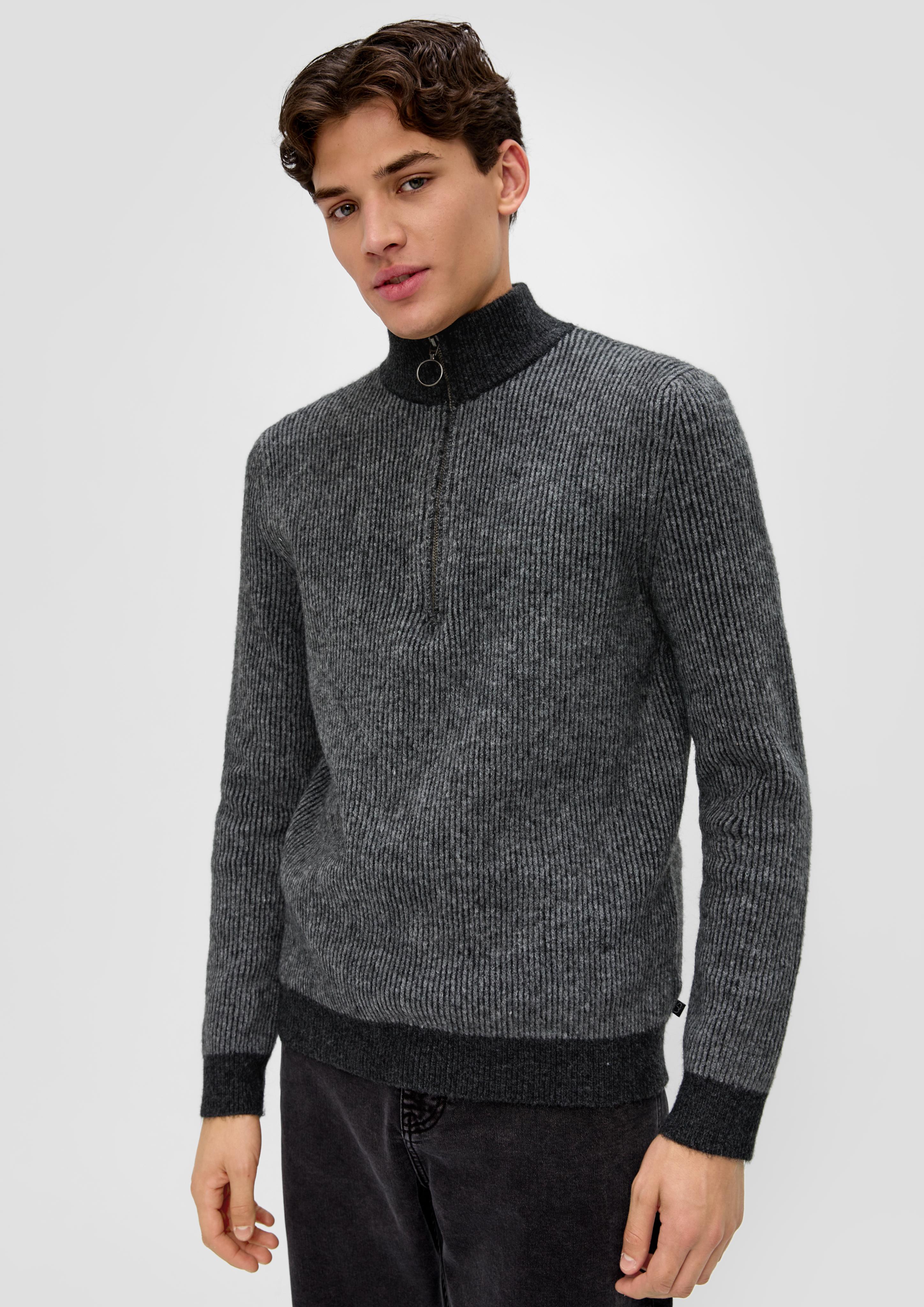 Strickpullover mit Rippstruktur  2138586-99W0