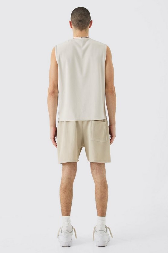 Shorts mit Kordelzug