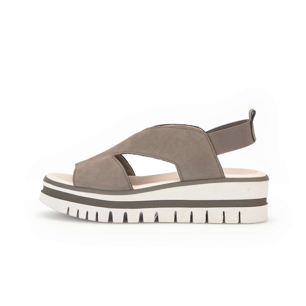 Gabor fashion Riemchensandale grau