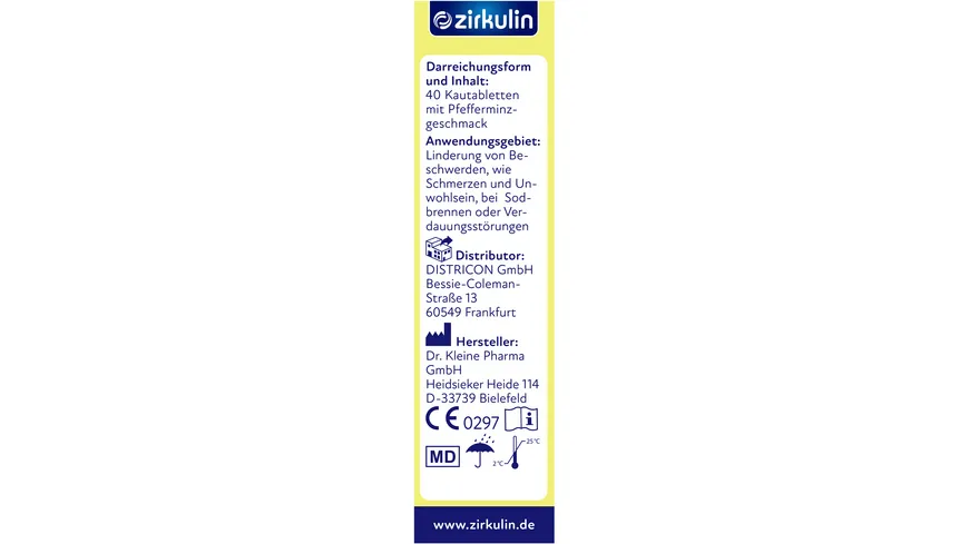 Zirkulin Magen-Kautabletten
