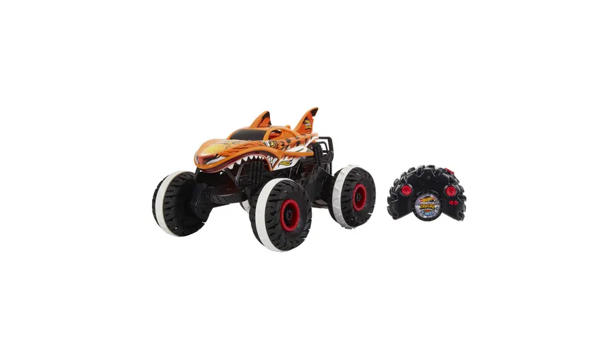 Hot Wheels R/C Tiger Shark Monster Truck, ferngesteuertes Auto