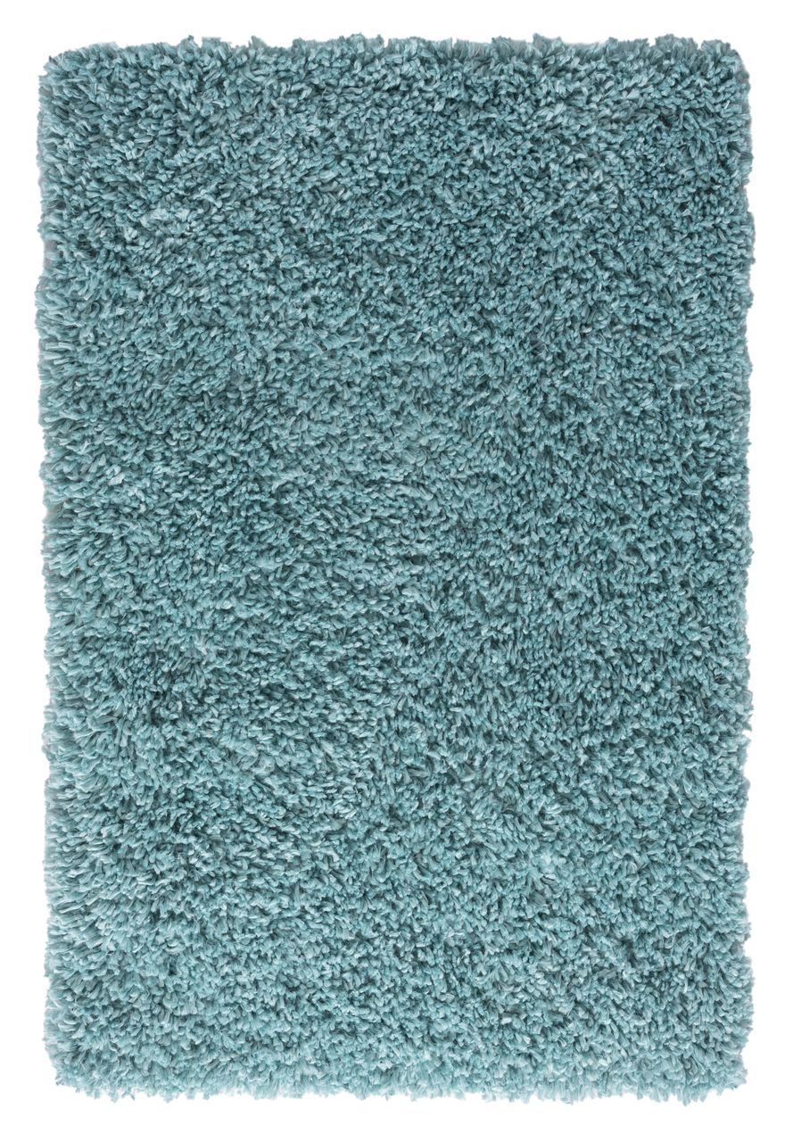 MyFlair Teppich Elodie, 60cm x 90cm, Farbe Hellblau, rechteckig, Florhöhe 37mm