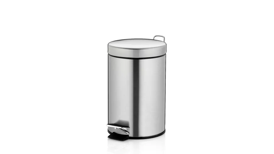kela Kosmetikeimer Impronta Silber Edelstahl