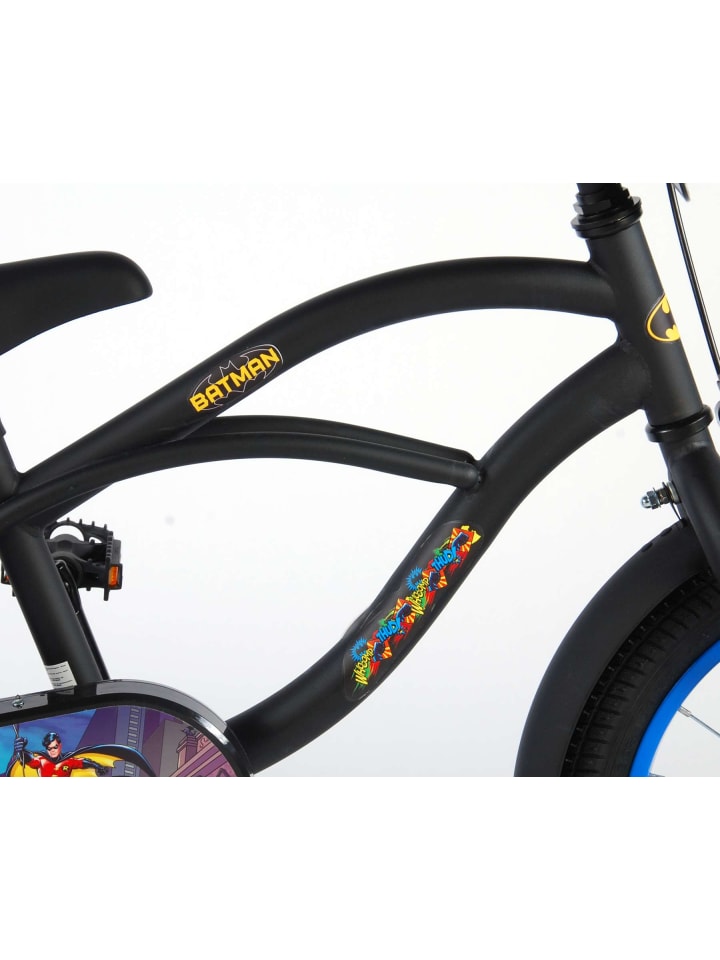 Volare Kinderfahrrad Batman für Jungen 16 Zoll Kinderrad in Schwarz 3 Jahre günstig kaufen onesize