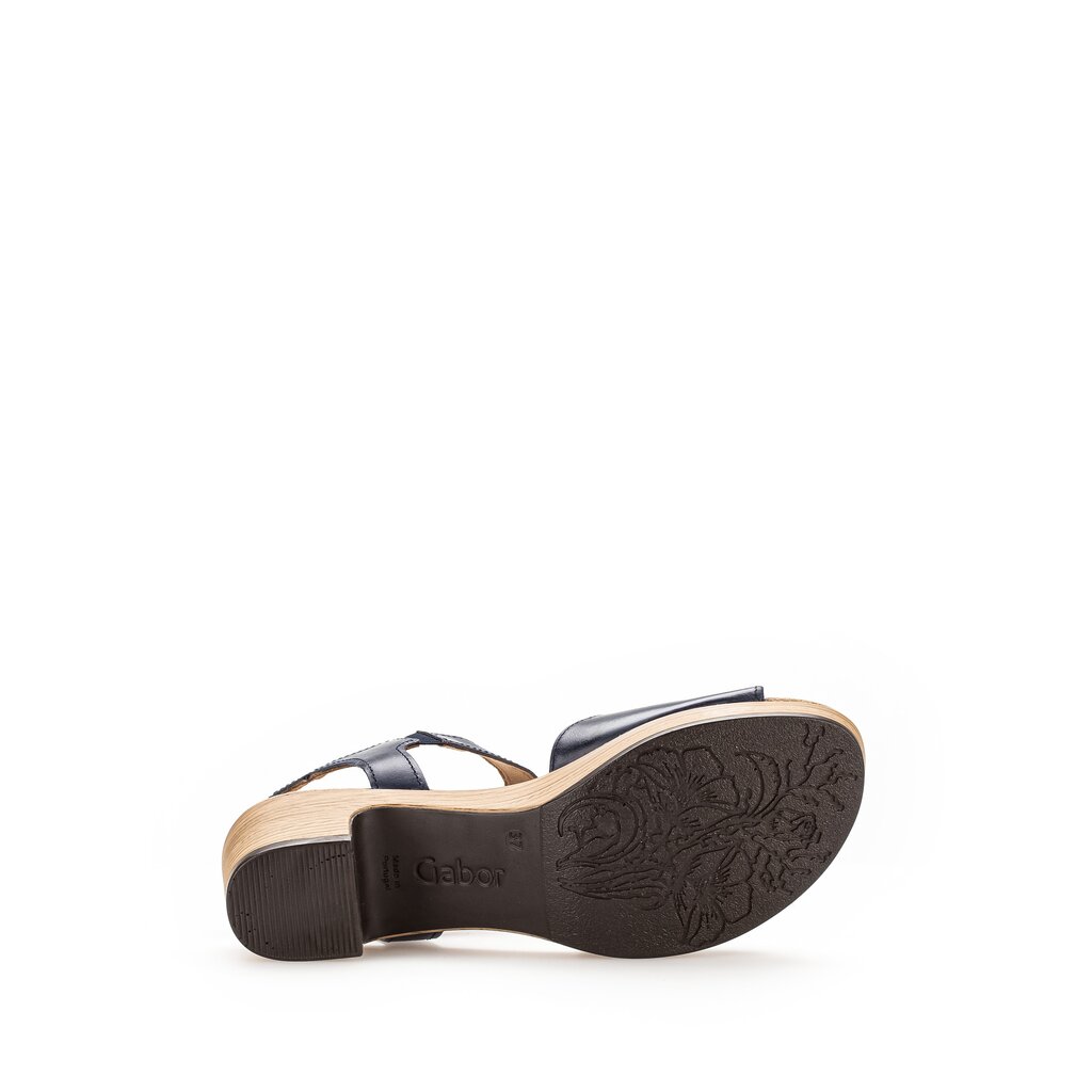 Gabor comfort Plateau Sandale blau