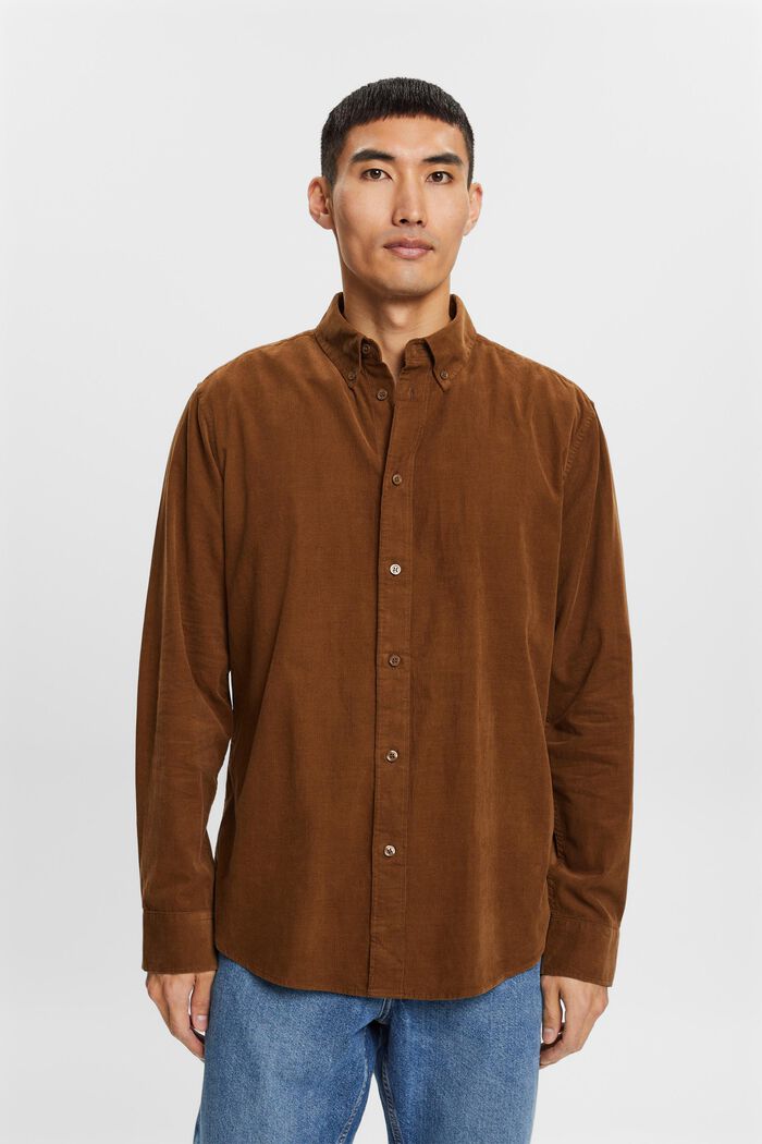Hemd aus Cord, 100% Baumwolle