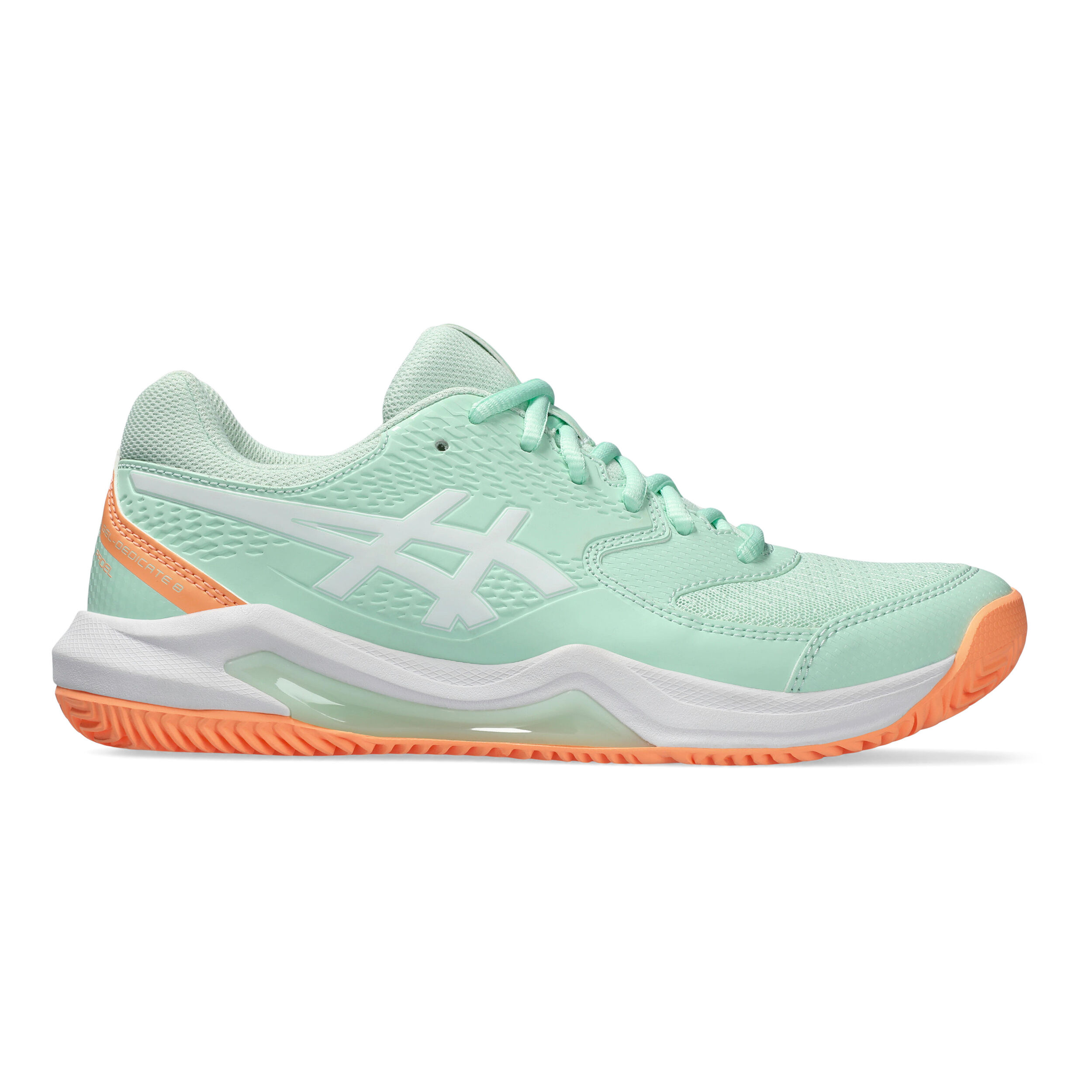 Gel-Dedicate 8 Padelschuh Damen - Mint, Apricot