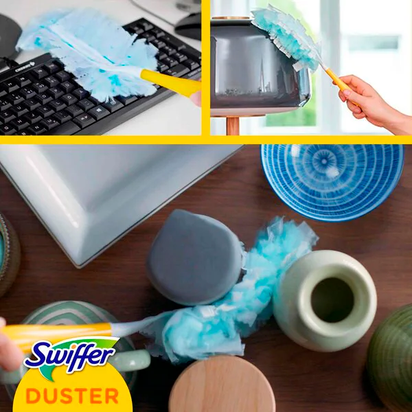 Kit de pornire Swiffer Duster cu 1 mâner și 3 rezerve