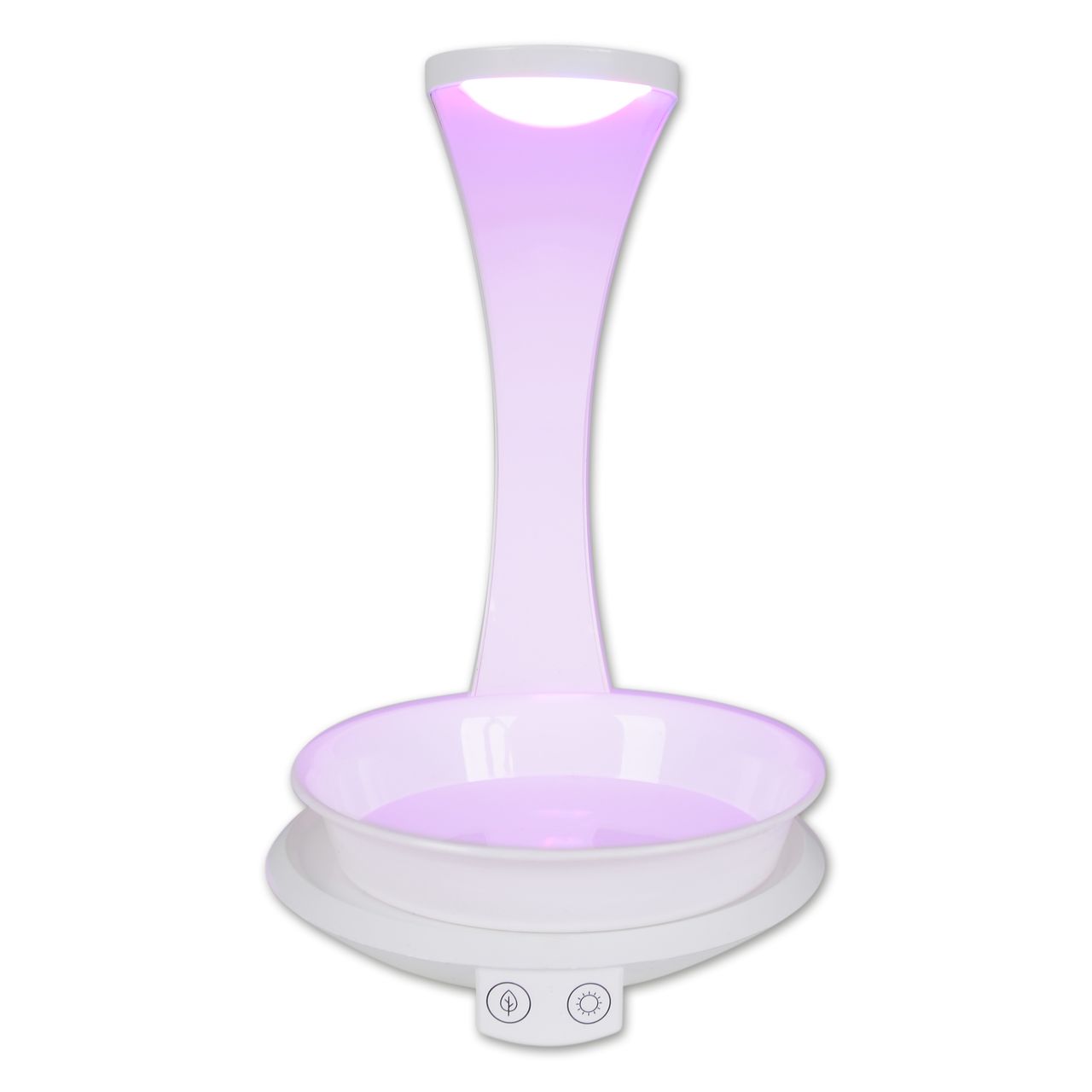 Näve Leuchten LED Pflanzen-Tischleuchte h:24cm