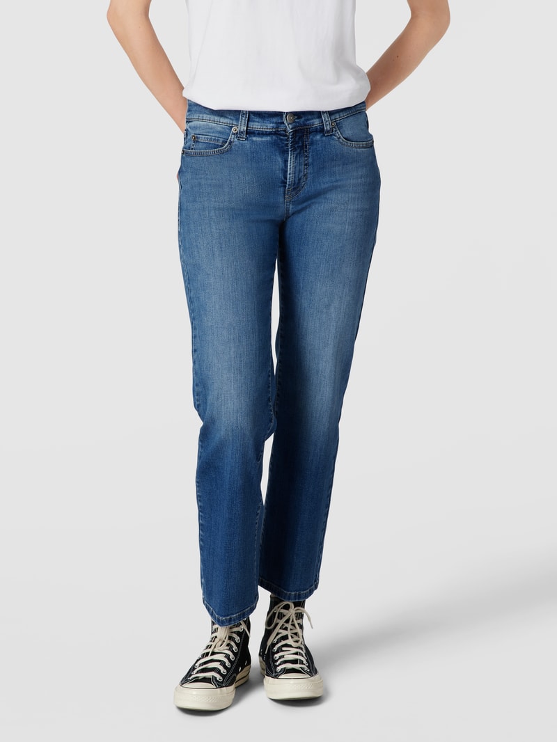 Jeans in 5-Pocket-Design Modell 'PARIS EASY KICK' in blau