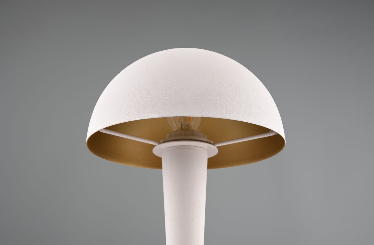 Reality Leuchten LED Tischlampe Canaria Weiß