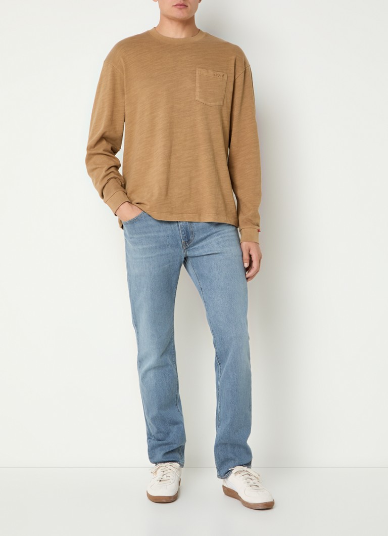 Levi's tričko s dlouhým rukávem a náprsní kapsou