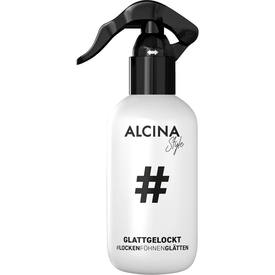 Glattgelockt