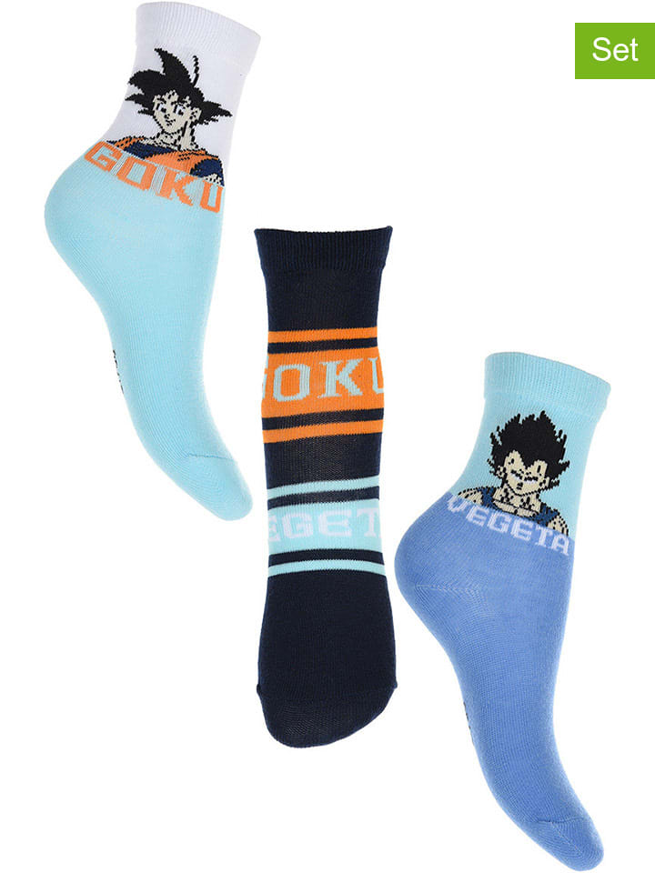Dragon Ball Z 3er-Set: Socken 