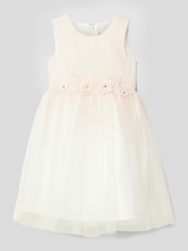 Kleid mit Farbverlauf in rosé