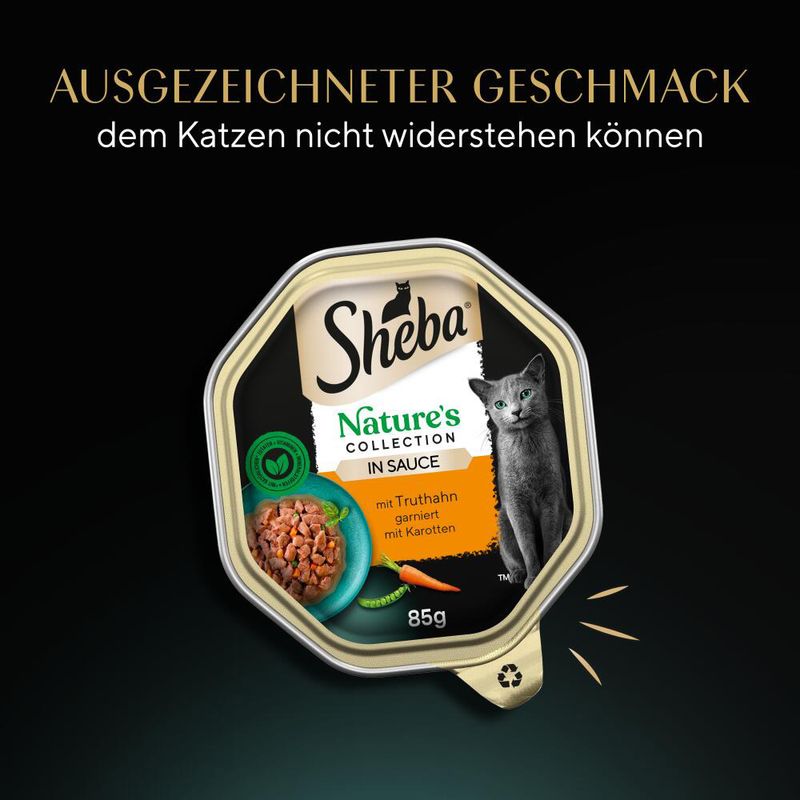 Sparpaket Sheba Nature´s Collection in Sauce 44 x 85 g | bitiba %