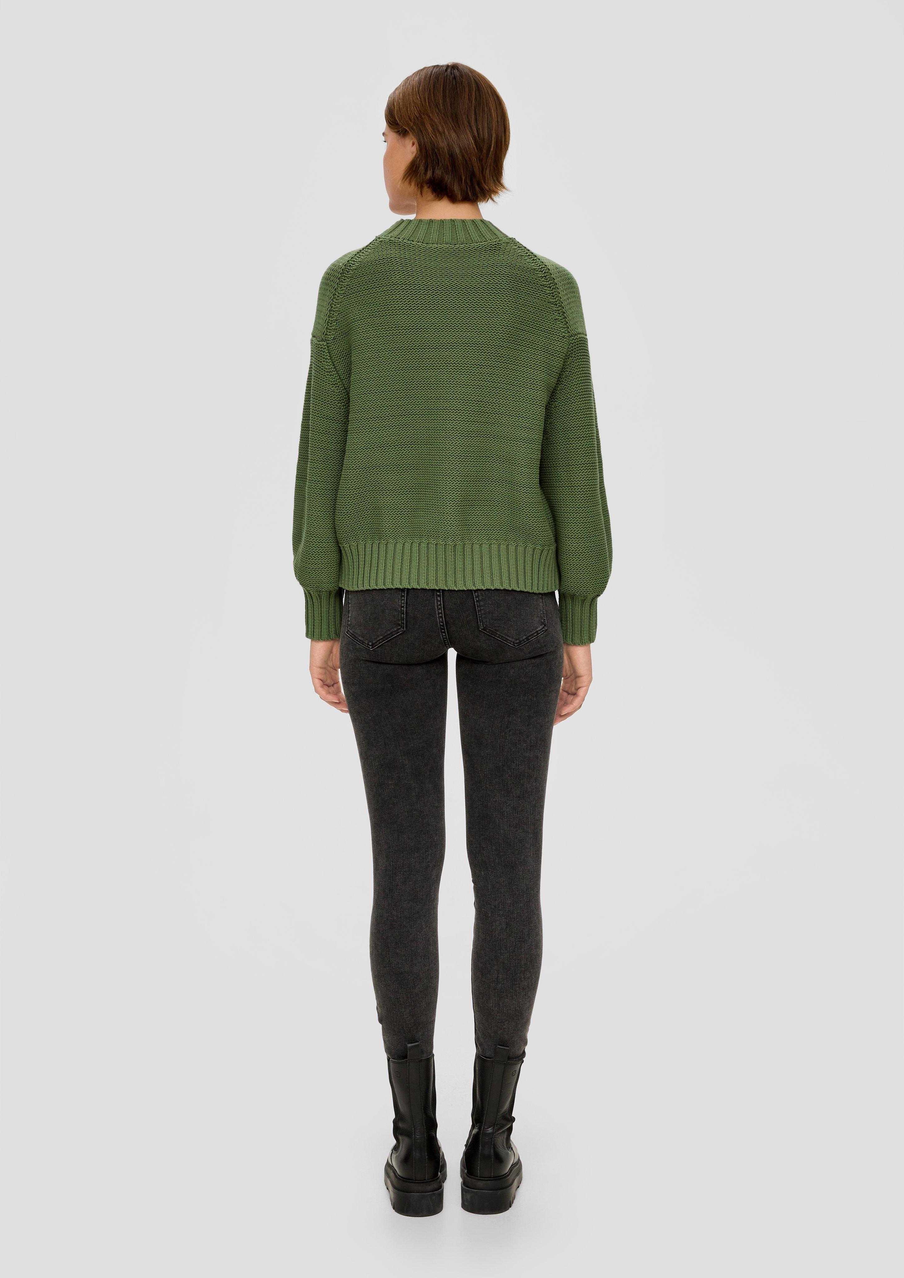 Strickpullover mit Crew Neck  2136016-7834