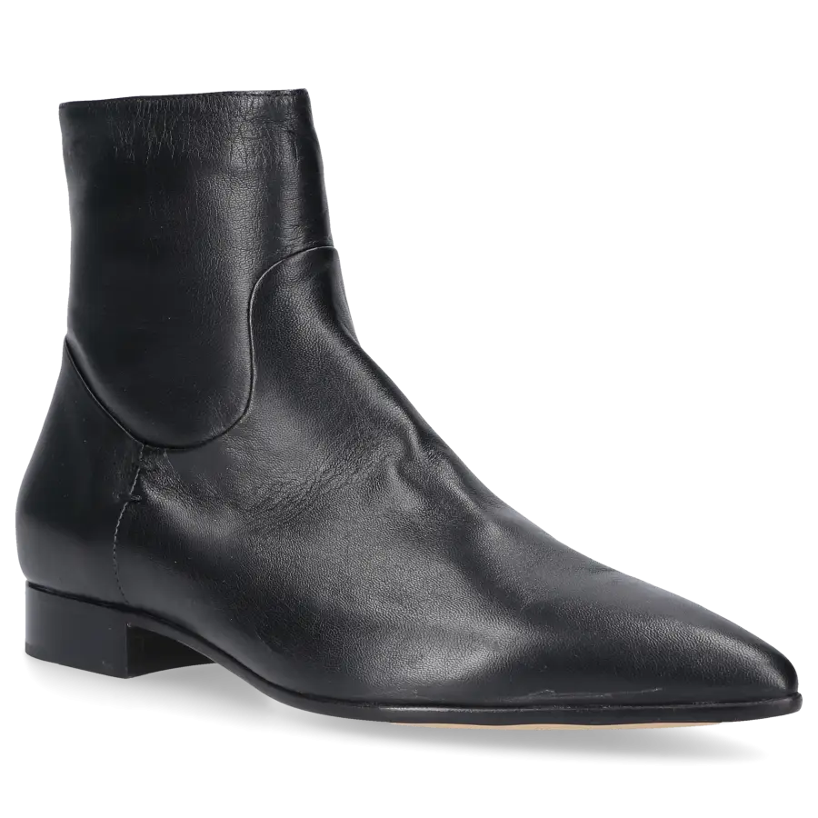 Pomme D`OR - Klassische Stiefeletten 2131 Nappaleder - schwarz