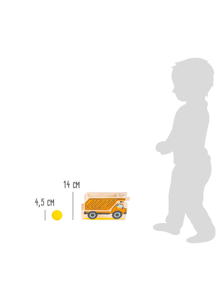 small foot Kugelbahn Kugelbahn Junior Baustelle 11382 in Mehrfarbig günstig kaufen onesize