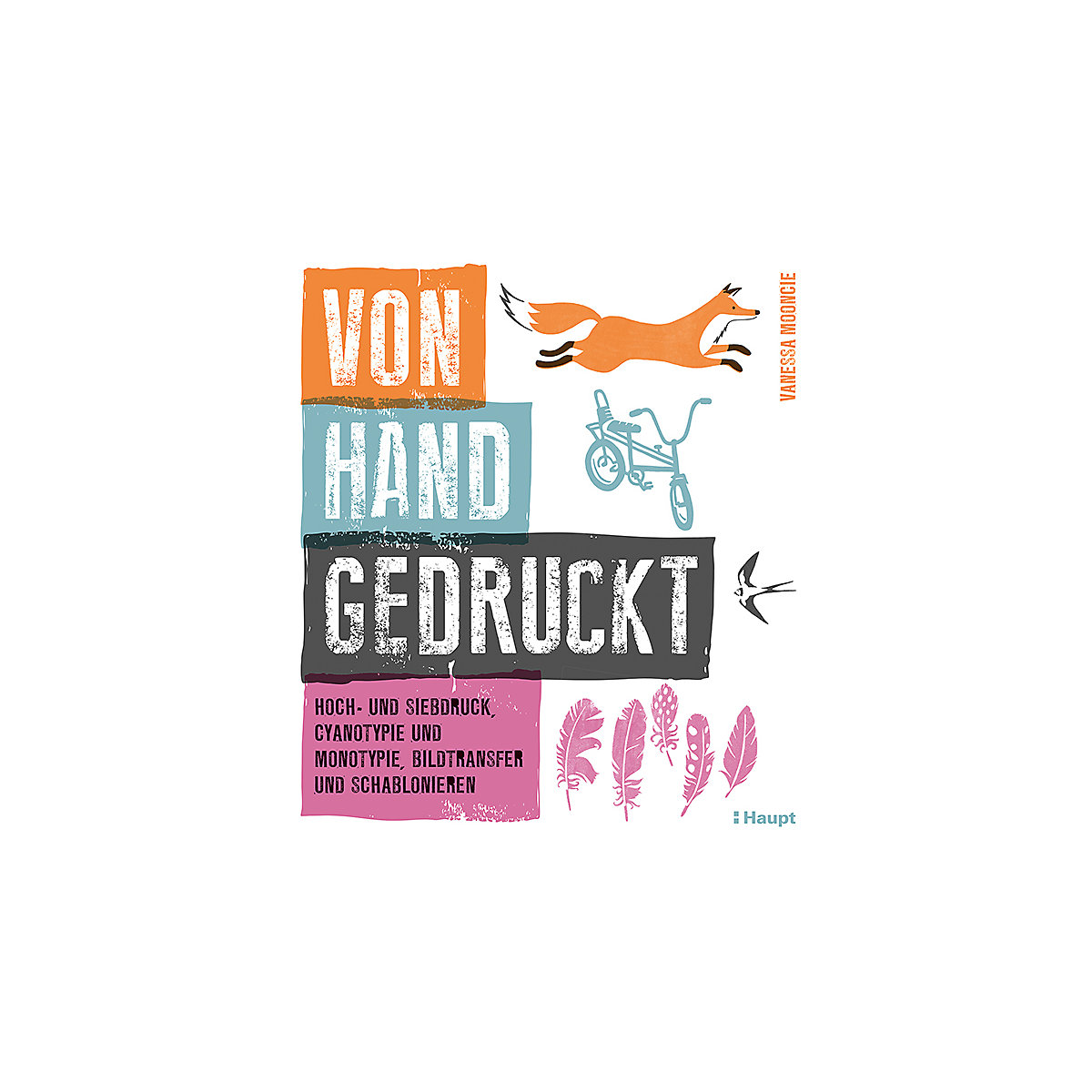 Von Hand gedruckt