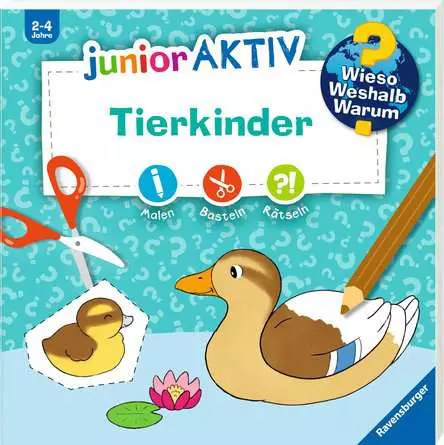 Ravensburger Wieso? Weshalb? Warum? junior AKTIV: Tierkinder
