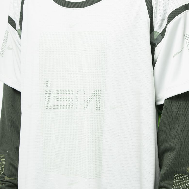 NIKE U NRG Ispa Longsleeve Top light silver/sequoia/alligator