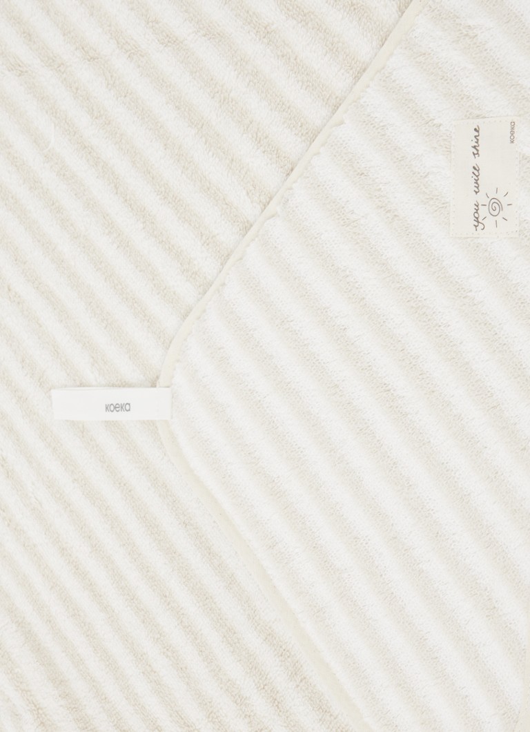 Pelerină de plajă Koeka Playa din bumbac organic, 100 x 100 cm